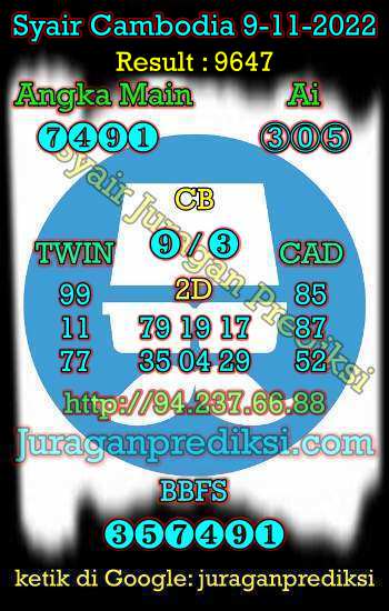 prediksi cambodia 9 november 2022, syair cambodia hari ini rabu 9-11-2022, prediksi syair kamboja 9 november 2022 4d jitu dan akurat