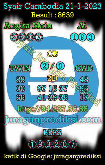 prediksi cambodia 21 januari 2023, syair cambodia hari ini sabtu 21-1-2023, prediksi syair kamboja 21 januari 2023 4d jitu dan akurat
