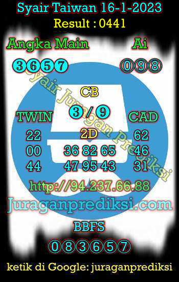 prediksi taiwan 16 januari 2023, syair taiwan hari ini senin 16-1-2023, angka keluar togel taiwan, toto jitu taiwan 16 januari 2023 akurat