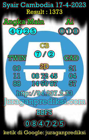 prediksi cambodia 17 april 2023, syair cambodia hari ini senin 17-4-2023, prediksi syair kamboja 17 april 2023 4d jitu dan akurat