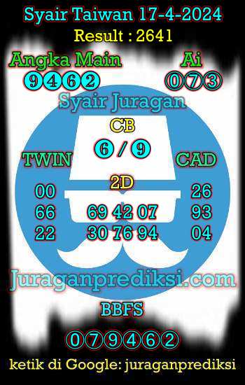 prediksi taiwan 17 april 2024, syair taiwan hari ini rabu 17-4-2024, angka keluar togel taiwan, toto jitu taiwan 17 april 2024 akurat