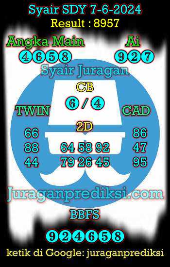 prediksi sdy 7 juni 2024, syair sdy hari ini jumat 7-6-2024, prediksi syair sydney 7 juni 2024, prediksi sdy jp jitu dan akurat