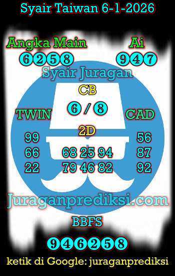 prediksi taiwan 6 januari 2026, syair taiwan hari ini selasa 6-1-2026, angka keluar togel taiwan, toto jitu taiwan 6 januari 2026 akurat